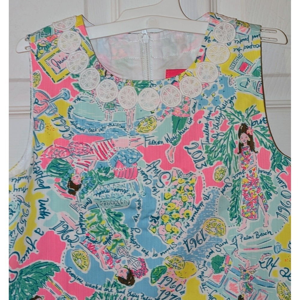 Lilly Pulitzer Girls Little Lilly Classic Shift Dress Size 10 NWT Preppy $58 - Picture 7 of 11